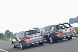 BMW 5er Mercedes E-Klasse