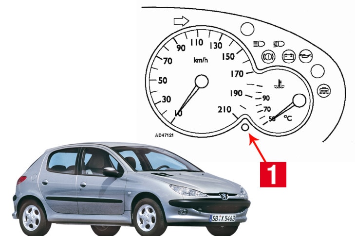 Bilder: Inspektionsanzeige abstellen