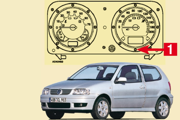 Bilder: Inspektionsanzeige abstellen