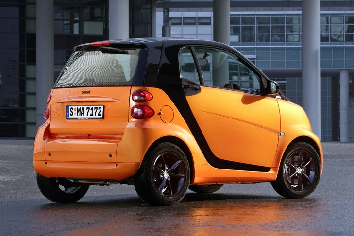 Smart fortwo nightorange