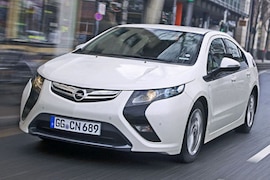 Unterwegs im Opel-Stromer