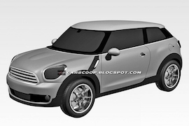 Mini Paceman Patentzeichnung