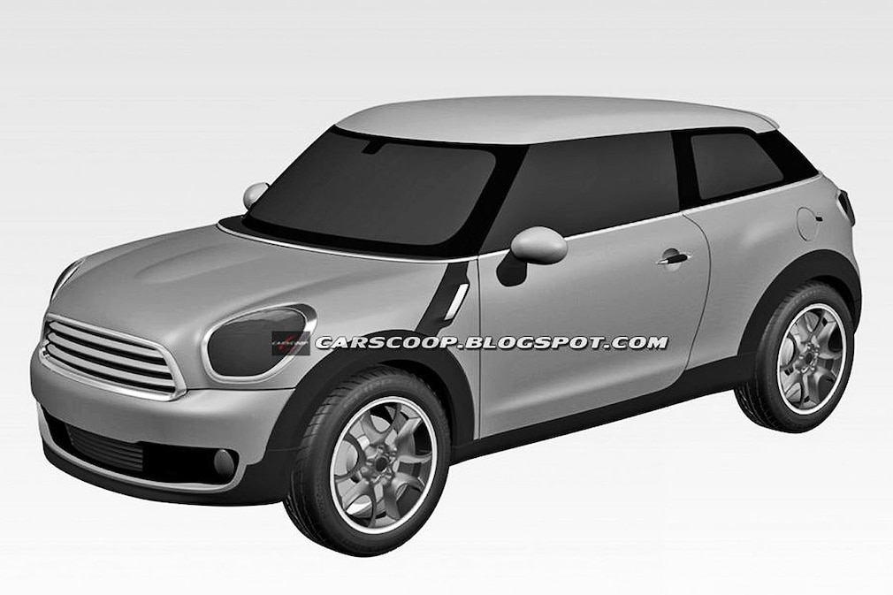 Mini Paceman Patentzeichnung