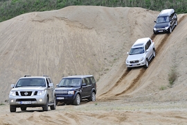 Land Rover Discovery Mitsubishi Pajero Nissan Pathfinder Toyota Land Cruiser