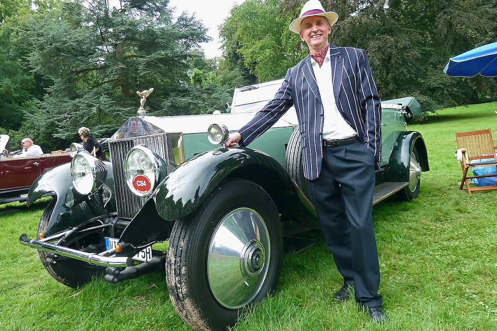 Rolls - Royce Phantom I von 1927 mit Besitzer Edward Summers (9)