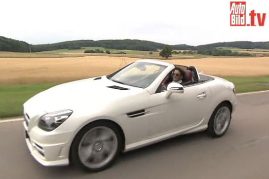 Erste Fahrt im Diesel-SLK