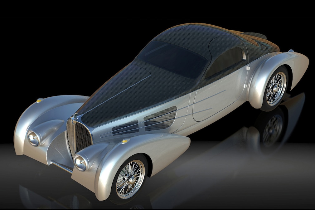 Bugatti-Nachbau "Bella Figura" Type 57S von Delahaye