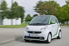 Smart fortwo electric drive für IAA