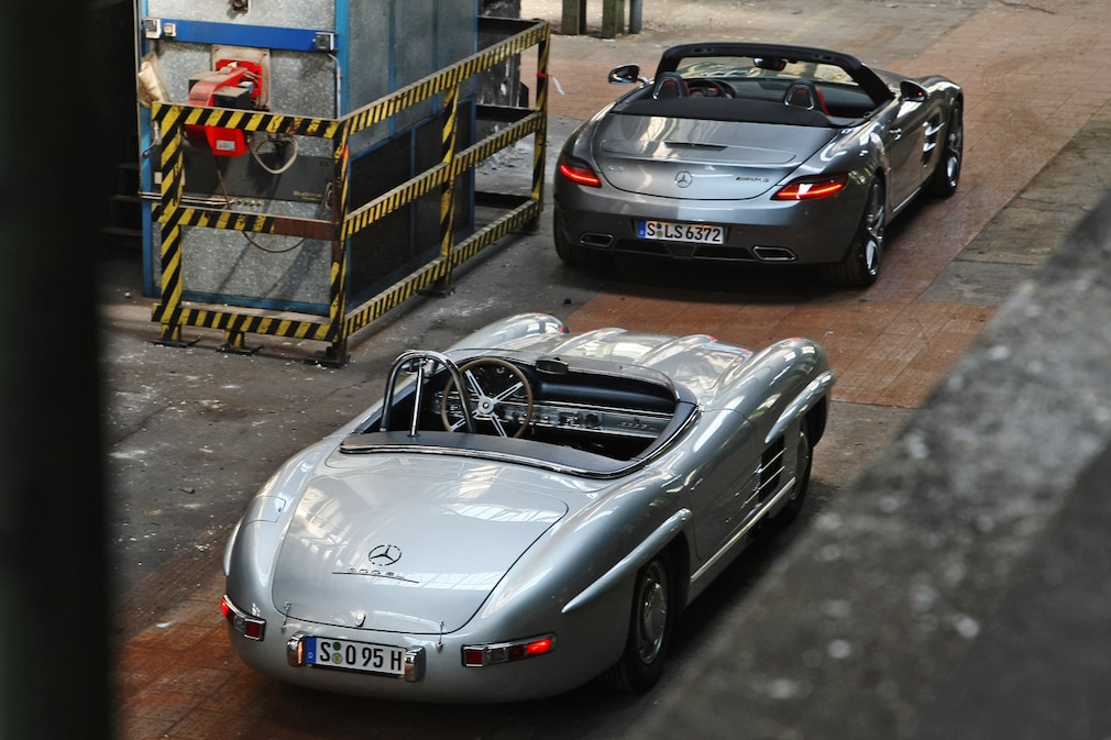 Mercedes SLS AMG Roadster Mercedes 300 SLS