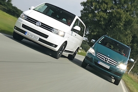 VW T5 Multivan BiTDI 4Motion Mercedes Viano 2.2 CDI 4Matic