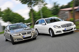 BMW 3er Mercedes C-Klasse