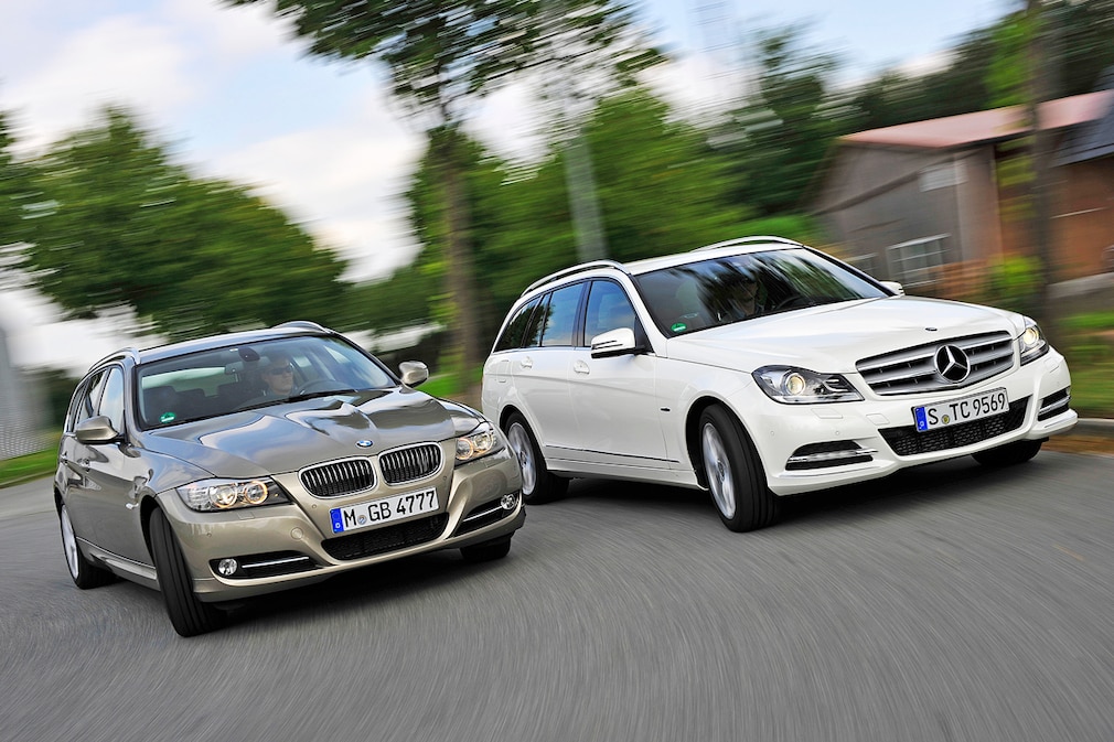 BMW 3er Mercedes C-Klasse