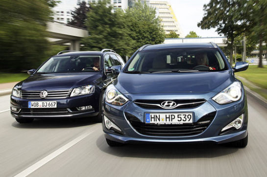Kombi Vergleich Der Hyundai I40 Greift Den Vw Passat Variant An