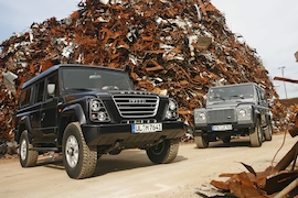 Land Rover Defender Iveco Massif