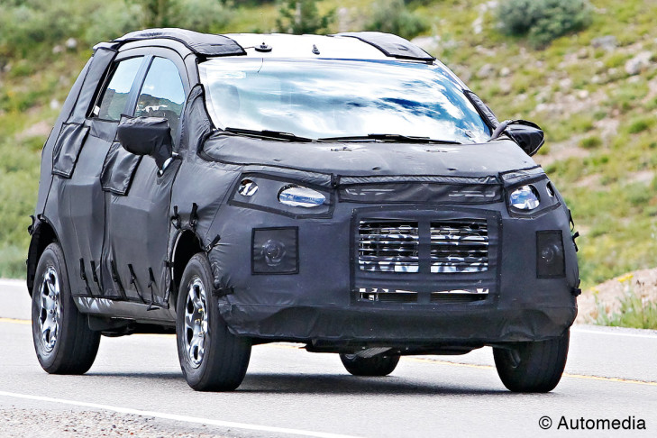 Erlkönig Ford Fiesta SUV
