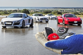 Audi R8 GT Mercedes SLS AMG Corvette ZR1 Ferrari 458 Italia