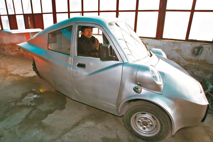 Fälscher-Werkstatt: Hier bauen Chinesen den Smart nach.
