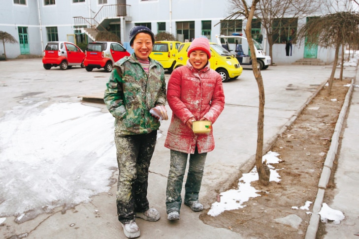 Fälscher-Werkstatt: Hier bauen Chinesen den Smart nach.