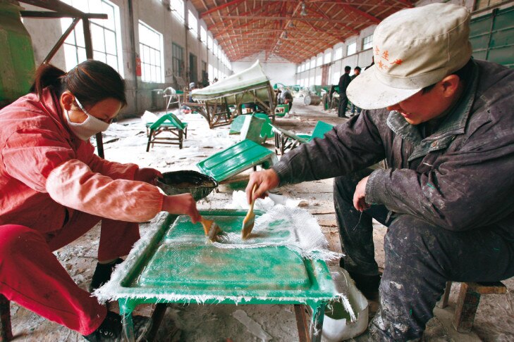 Fälscher-Werkstatt: Hier bauen Chinesen den Smart nach.