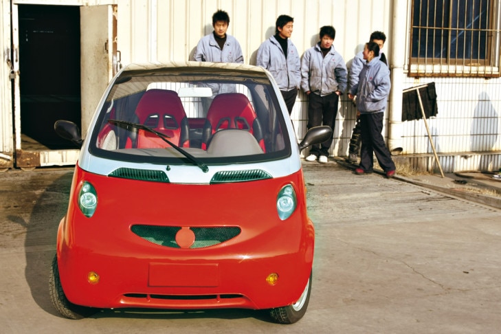Fälscher-Werkstatt: Hier bauen Chinesen den Smart nach.