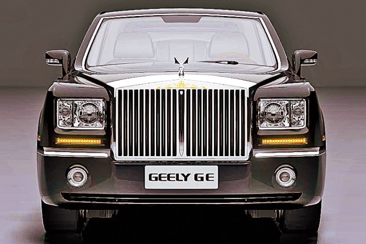 Rolls-Royce-Kopie von Geely aus China