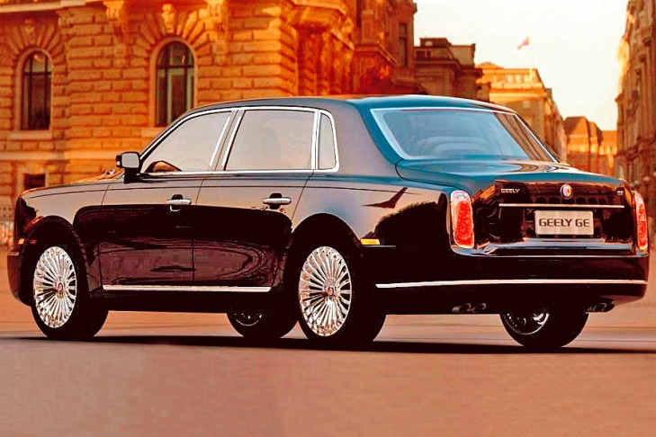 Rolls-Royce-Kopie von Geely aus China