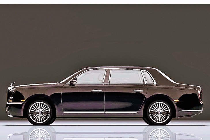 Rolls-Royce-Kopie von Geely aus China
