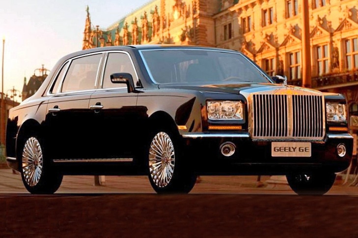 Rolls-Royce-Kopie von Geely aus China