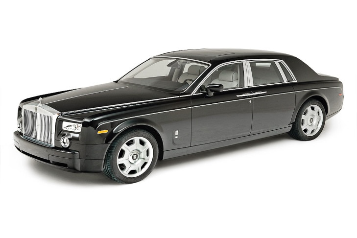 Und hier das Orginial aus England: Rolls-Royce Phantom.