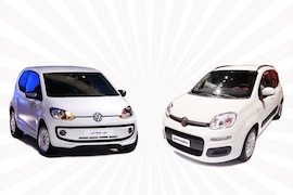 Fiat Panda gegen VW Up