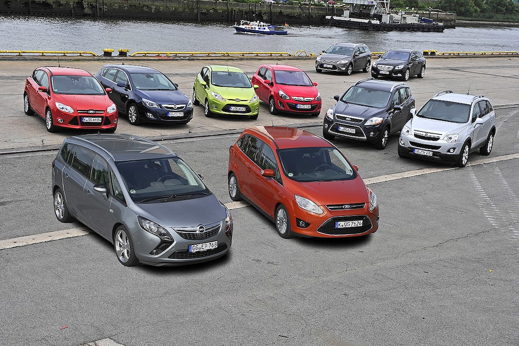Markenvergleich Ford gegen Opel, Teil eins
