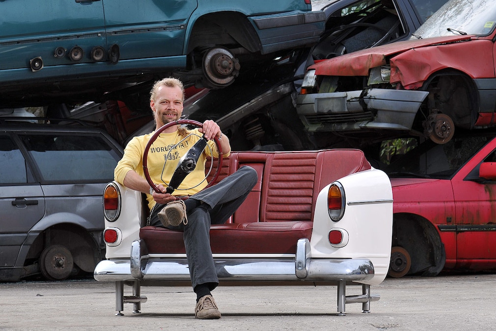 Auto-Möbel aus Auto-Klassikern