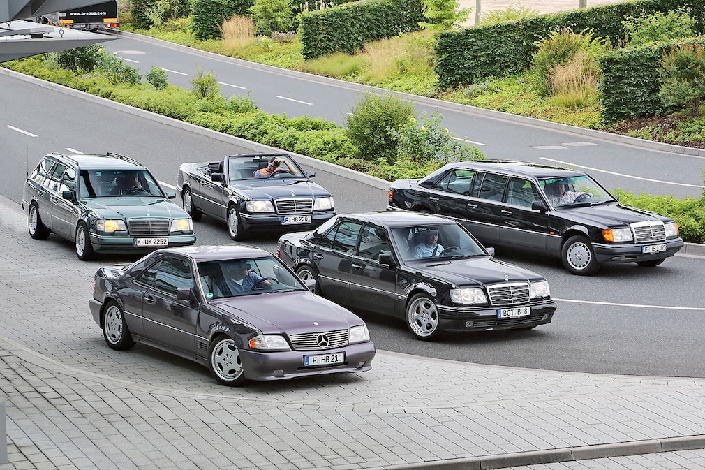 Mercedes AMG E 36 Mercedes Boschert B 300-24 Mercedes E 220 Cabrio Final Edition Mercedes Brabus E 6.5 V8 Mercedes 260 E lang