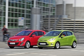 Ford Fiesta Opel Corsa