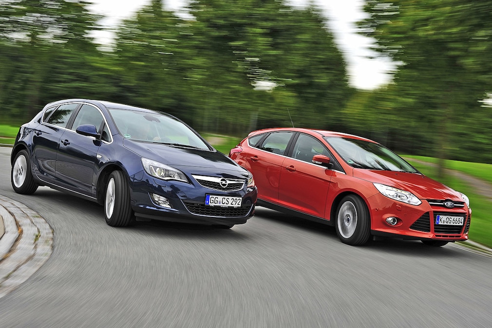 Ford Focus Opel Astra