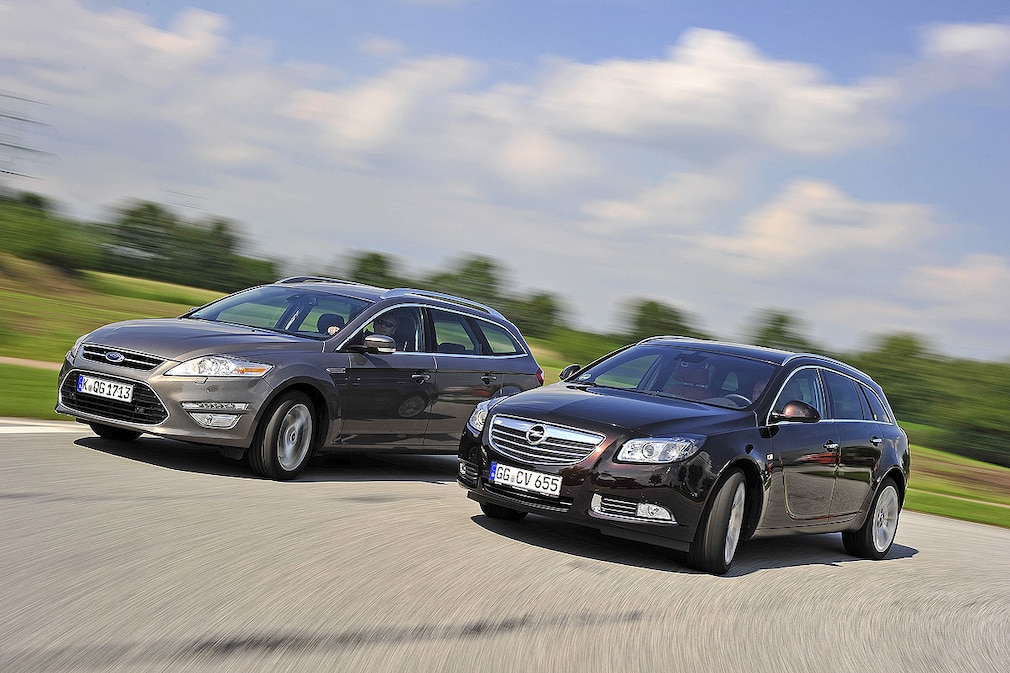 Ford Mondeo Turnier 2.0 TDCi Opel Insignia Sports Tourer 2.0 CDTI 4x4