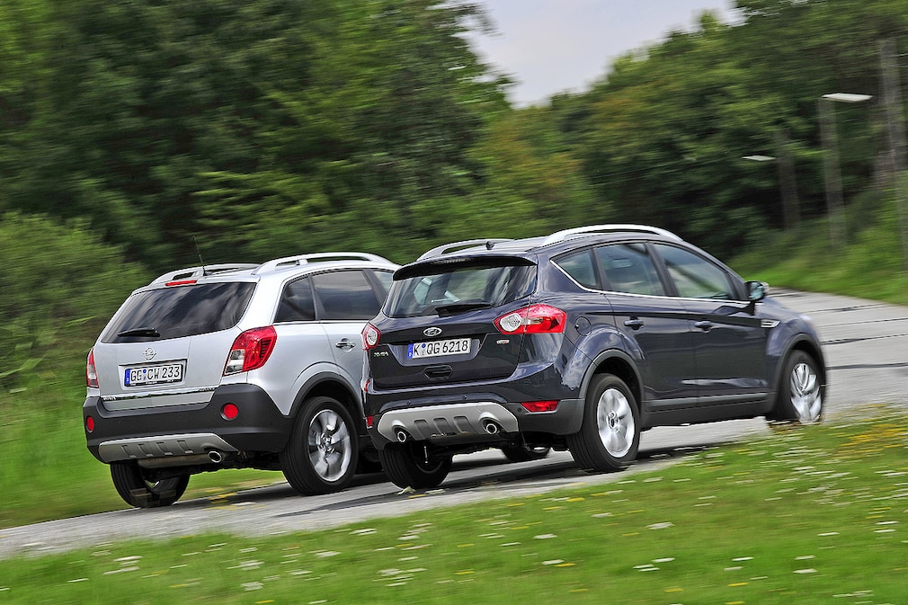 Opel Antara 2.2 CDTI 4x4 Ford Kuga 2.0 TDCi 4x4
