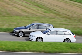 Audi A6 Avant Mercedes E-Klasse T-Modell