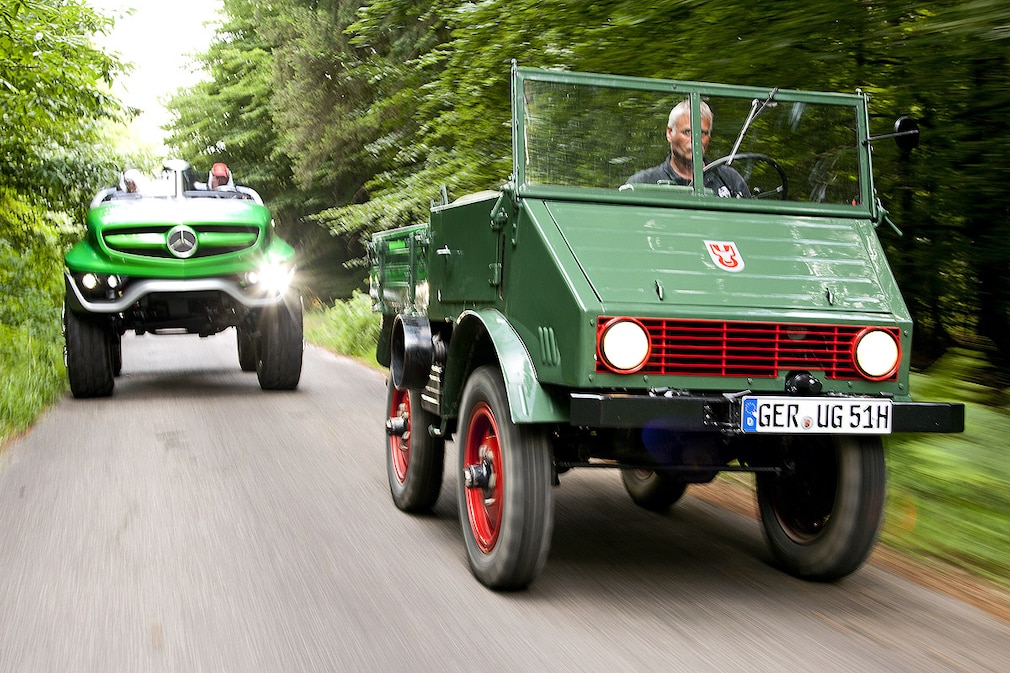 Unimog Urahn und Unimog Studie