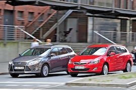 Ford Focus Opel Astra