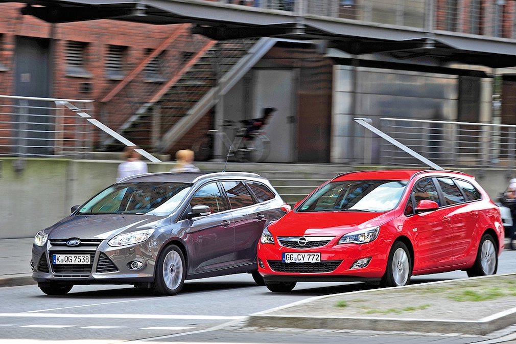 Ford Focus Opel Astra