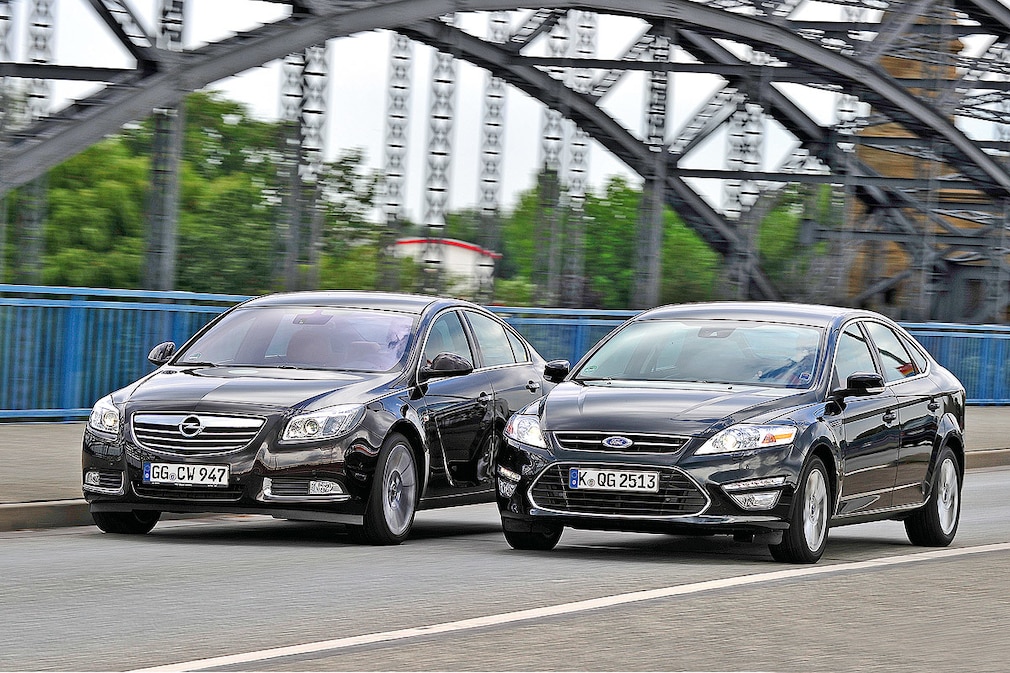 Ford Mondeo Opel Insignia
