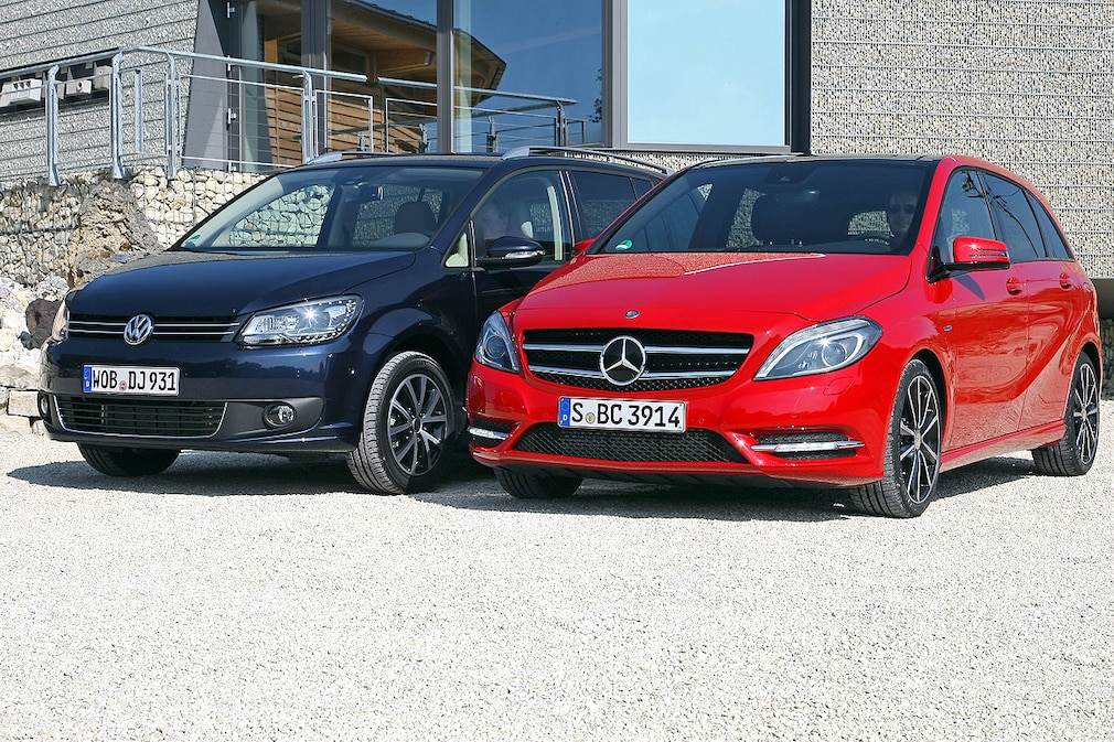 Mercedes B-Klasse VW Touran