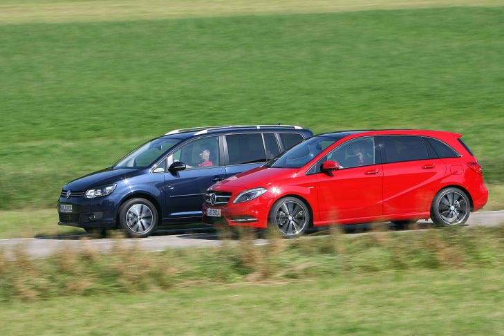Mercedes B-Klasse VW Touran