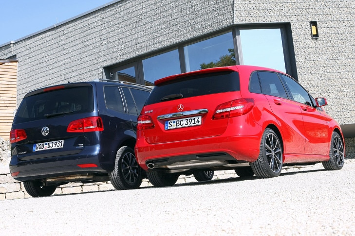 Mercedes B-Klasse VW Touran