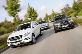 BMW X5 Mercedes ML VW Touareg