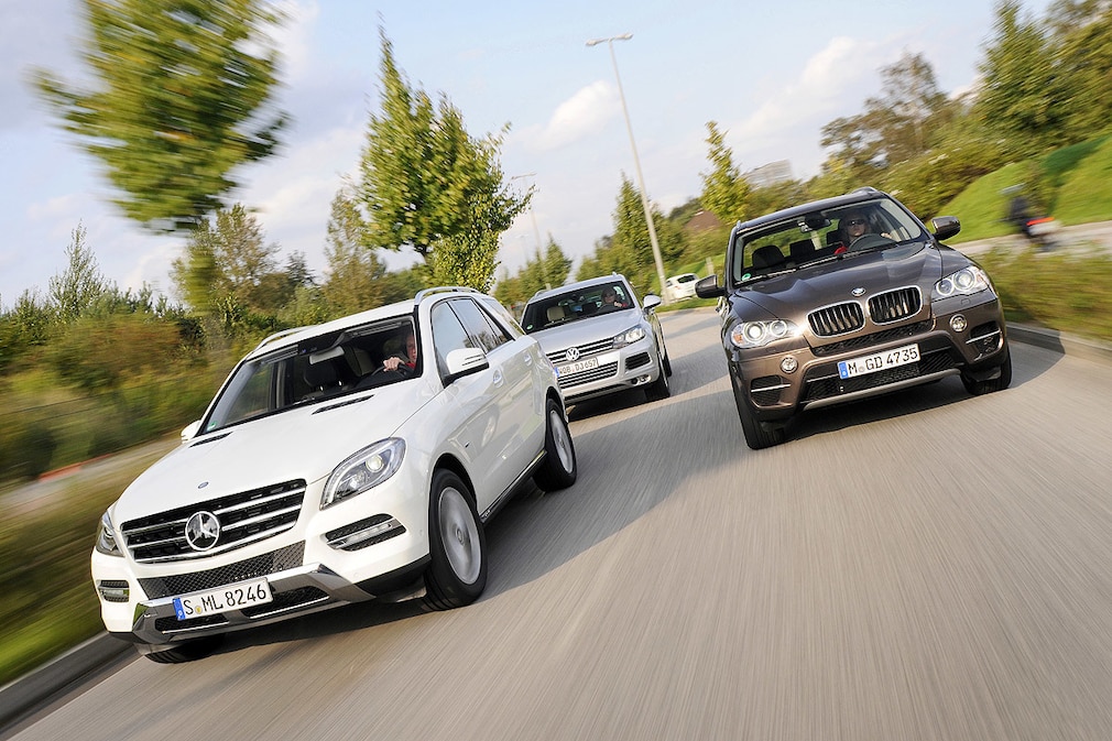 BMW X5 Mercedes ML VW Touareg
