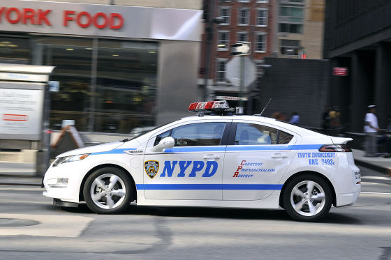 Chevrolet Volt als Polizeiauto in New York