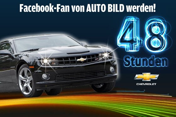 AUTO BILD-Gewinnspiel: Camaro fahren AUTO BILD-Gewinnspiel: Camaro fahren
