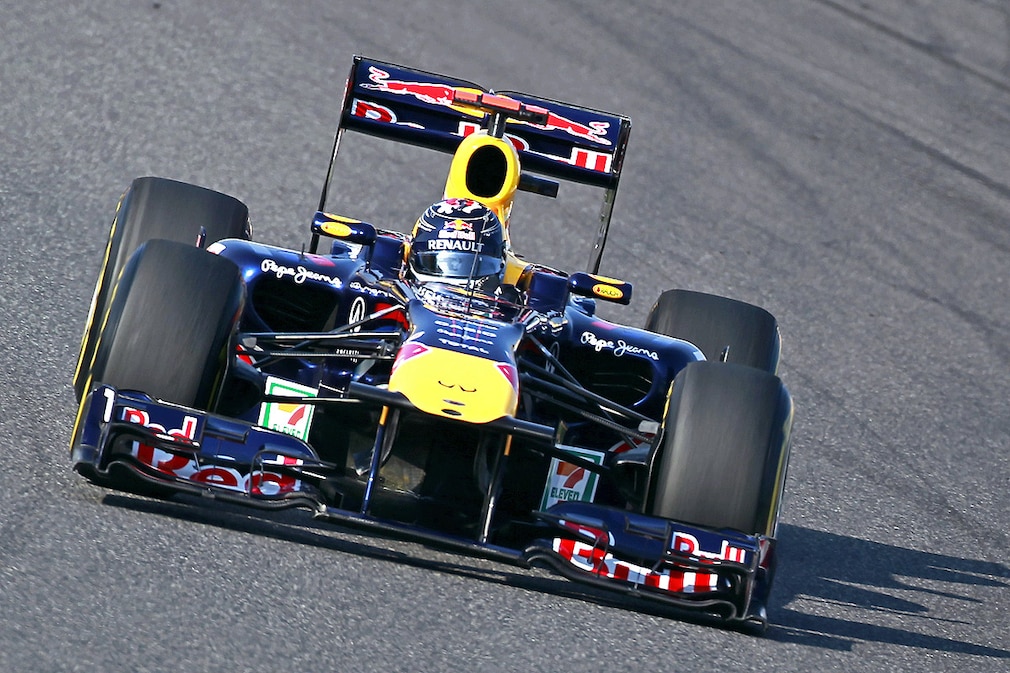 Sebastian Vettel of Red Bull